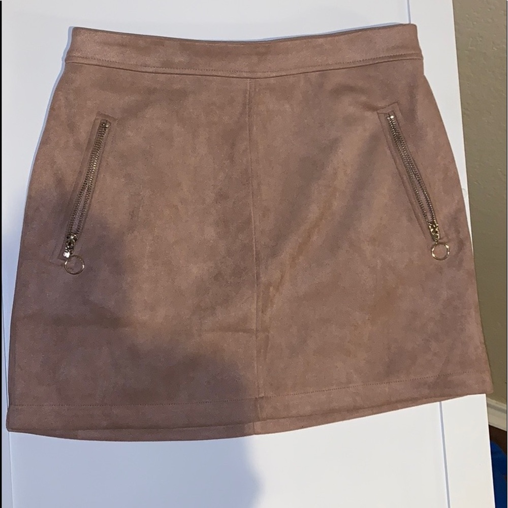 Skirt short Taupe Large